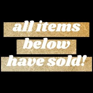 ▪️ALL ITEMS BELOW HAVE SOLD▪️